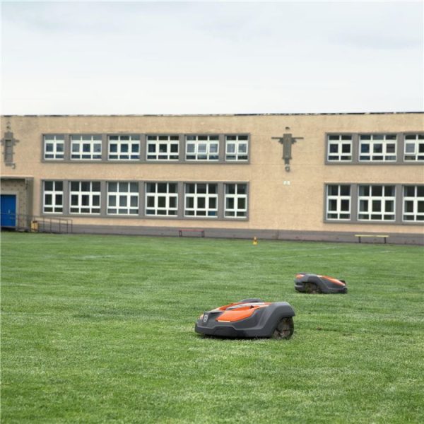 Commercial robotic mowers