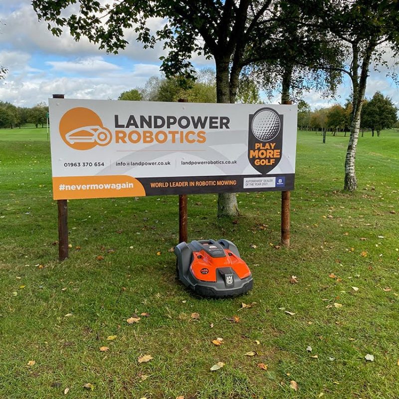 Husqvarna Automower installed at Long Sutton Golf Club