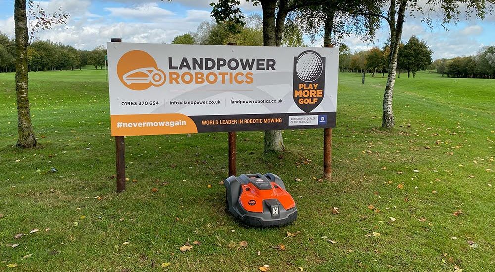 Husqvarna Automower installed at Long Sutton Golf Club